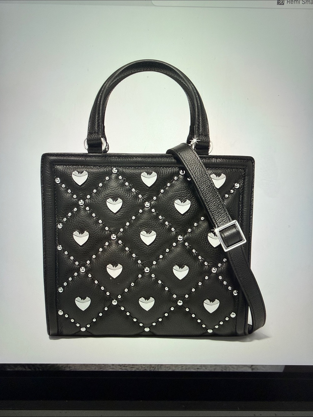 💕🆕 Brighton Brave Heart Remi Small Tote/Crossbody Retail $530 NWT
